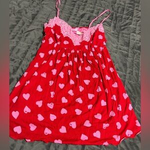 Victoria’s Secret Valentine Babydoll Cami, Size Medium.